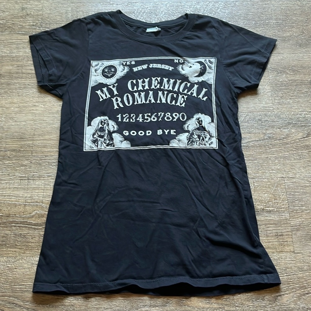 My Chemical Romance Ouija board band shirt women’s medium